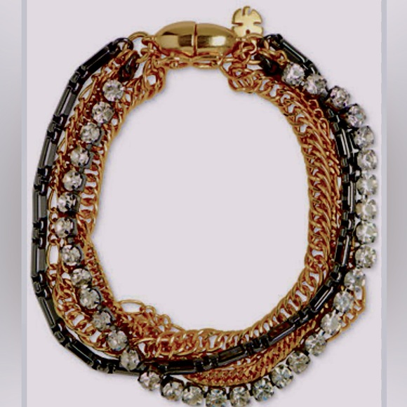 Lucky Brand multi strand chain bracelet. In original packaging - Picture 3 of 7
